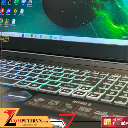 Laptop Acer Nitro 5 Gaming AN515 57 54MV i5 11400H/8GB/512GB/4GB RTX3050/144Hz/Win11 4
