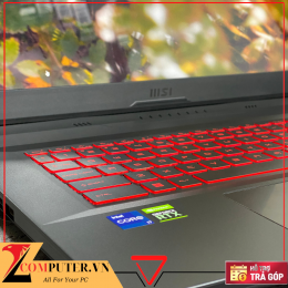 Laptop MSI Katana GF66 11UC-641VN I7-11800H/16GB/512GB PCIE/VGA RTX3050 4GB /15.6 IPS 144HZ/WIN10/ĐEN 2 1