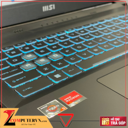 LAPTOP MSI BRAVO 15 B7ED-010VN R5 7535HS/16GB/512GB/RX 6550M 4G/15.6" FHD 144Hz/Windows 11 1 3