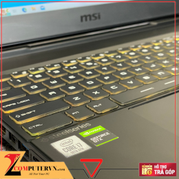 LAPTOP MSI GL65 LEOPARD I7 10750H/16GB/512GB/GTX 1650 4G/LCD 15.6INCH 144HZ FHD 5 5