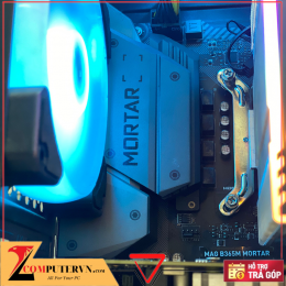 BỘ MÁY TÍNH B360M MSI MORTAR /I3 9100F/ TẢN NHIỆT CPU LED/ RAM 16GB/SSD 256GB/VGA 1050TI 4GB PALIT/NGUỒN 500W/CASE BỂ CÁ 4 8