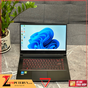 Laptop MSI Gaming GF63 Thin 11UC-1230VN i5 11400H/16GB/512GB/15.6"FHD /RTX 3050 4GB Max-Q/ 7-2024 FULL BOX 5 47