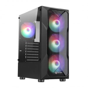 CASE JETEK GAME SQUID – ( TẶNG KÈM 3 FAN RGB ) – ( MID TOWER ) JETEK Case Game R1.13