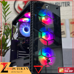 BỘ MÁY TÍNH B660M D2H/I5 12400F/RAM 16GB/SSD 512GB/VGA RX 6600 8GB/650W/TẢN KHÍ/CASE KÈM 5 FAN LED RGB 4 2