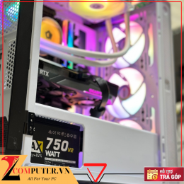 BỘ MÁY TÍNH B660M PRO RS WIFI/I5 12600K/RAM 16GB/SSD 256GB/VGA RTX3060 12GB/750W/CASE THERMALTAKE S100/TẢN NƯỚC 2 FAN 6 21