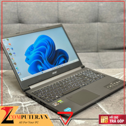 LAPTOP ACER ASPIRE 7 A15-43G RYZEN 5 5625U/16GB/SSD 512GB/ RTX 3050 4G/LCD 15.6INCH FHD 144HZ 1 3