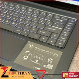 LAPTOP MSI PRESTIGE 15 A10SC - 222VN I7-10710U/16GB/SSD 512GB/GTX 1650 4G MAX-Q/LCD 15.6" FHD 3 28