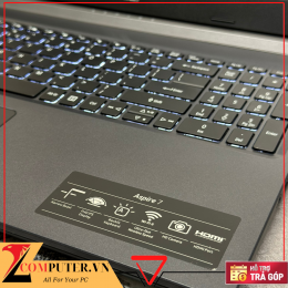 LAPTOP ACER ASPIRE 7 A15-43G RYZEN 5 5625U/16GB/SSD 512GB/ RTX 3050 4G/LCD 15.6INCH FHD 144HZ 5 3