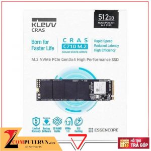 Ổ CỨNG SSD KLEVV CRAS C710 512GB M.2 NVME PCIE - NEW BH 36TH 2 15