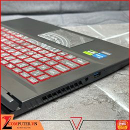 LAPTOP MSI GF63 THIN 12VE I5 12450H/8GB/SSD 512GB/ VGA RTX 4050 6G/LCD 15.6INCH 144HZ 97% 3 11