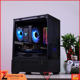 BỘ MÁY TÍNH B660M/I5 12400F/RAM 16GB/SSD 256GB/VGA GTX 1660 SUPER/750W/TẢN KHÍ/CASE GAMING KÈM 3 FAN LED