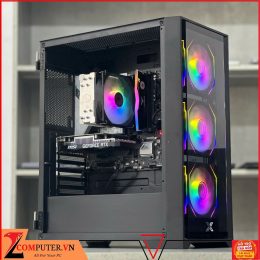 BỘ MÁY TÍNH B760M WIFI/I5 13400F/RAM 16GB/SSD 500GB/VGA RTX 3050 6GB/550W/TẢN KHÍ/CASE XIGMATEK KÈM 3 FAN LED