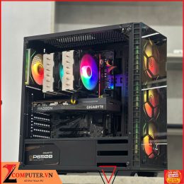 BỘ MÁY TÍNH Z690/I7 12700K/RAM 16GB/SSD 500GB/VGA RX 6600 8G/650W/TẢN KHÍ/CASE VENOM KÈM 4 FAN LED