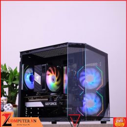 BỘ MÁY B760M-K ASUS/I5 14400F/RAM 16GB/SSD 256GB/VGA RTX 3070 8G ASUS/NGUỒN AIGO 750W/CASE MAGIC CUBI-M / TẢN NHIỆT KHÍ