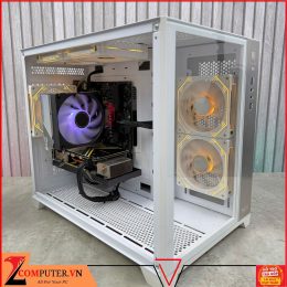 BỘ MÁY TÍNH H610M HUANANZHI/I5 12400F/16GB/SSD 512GB/VGA RX 5600XT 6GB/ NGUỒN 650W/TẢN NHIỆT KHÍ/CASE LED KÈM 3 FAN - BH 04/2027