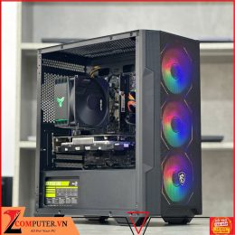 BỘ MÁY TÍNH H510M/I3 10100F/RAM 16GB/SSD 240GB/VGA 1050TI 4G/500W/TẢN KHÍ/CASE MSI GAMING KÈM 3 FAN LED