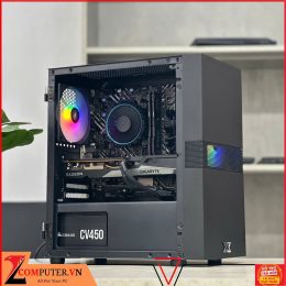 BỘ MÁY TÍNH H610M/I3 12100F/RAM 16GB/SSD 240GB/VGA RX6500XT 4G/450W/CASE XIGMATEK KÈM 2 FAN LED