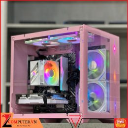 BỘ MÁY TÍNH ASUS H610M-K/I3 12100F/16GB/SSD 250GB LEXAR/VGA RX 580 8GB/NGUỒN 500W/CASE BỂ CÁ + TẢN KHÍ - BH 7/2028