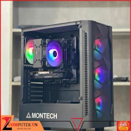 BỘ MÁY TÍNH H510M/I3 10100F/RAM 16GB (2x 8GB)/SSD 120GB/VGA GTX 1650 4G/550W/TẢN KHÍ/CASE GAMING KÈM 4 FAN LED