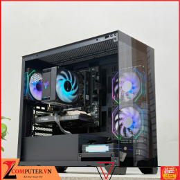 BỘ MÁY TÍNH A620M D5/RYZEN 5 8400F/RAM 16GB D5/SSD 512GB/VGA RTX 3060 12GB/650W/TẢN KHÍ/CASE BỂ CÁ MAGIC KÈM 3 FAN LED - BH 10/2028