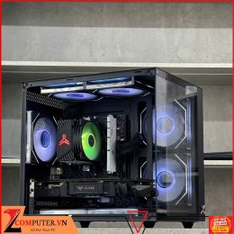 BỘ MÁY TÍNH H610M KOLOE/ I3 12100F/ 16GB RAM/ 256GB SSD/ VGA 1060 3GB/ NGUỒN 550W/ CASE BỂ CÁ KÈM 7 FAN