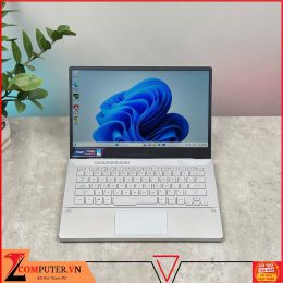 LAPTOP ASUS ROG ZEPHYRUS G14 GA401QM-GA401M RYZEN 9 5900HS/16GB/SSD 512GB/ VGA RTX 3060 6GB/LCD 14INCH FHD 120HZ WHITE
